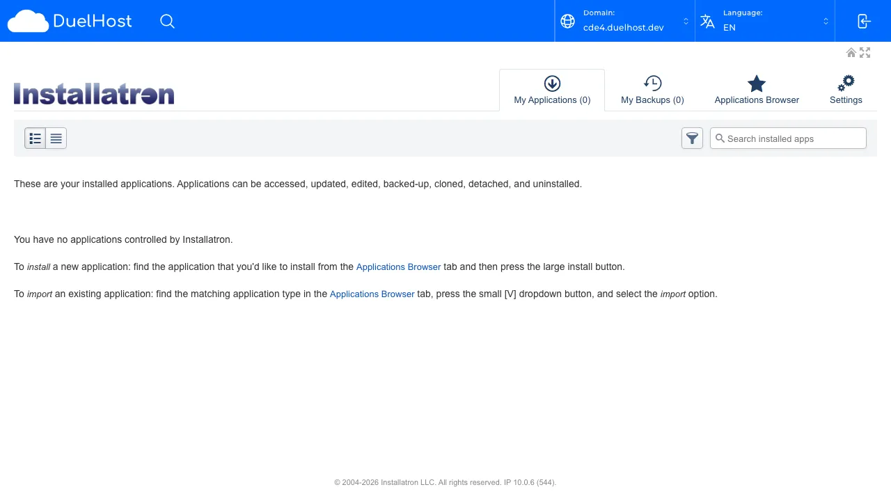 Step 5: View installed apps — check if updates are available